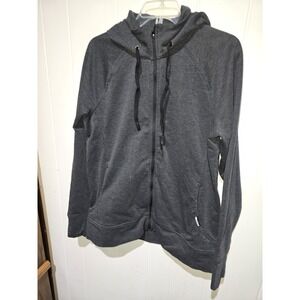 Outdoor Research Emerson Hoodie Zip Up Activewear Kangaroo Pockets Athleisure Lg